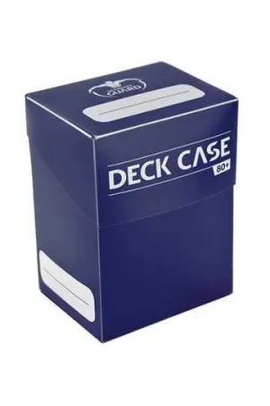 ULTIMATE GUARD DECK CASE 80+ CAJA CARTAS ESTANDAR AZUL                     