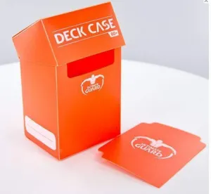 ULTIMATE GUARD DECK CASE 80+ CAJA CARTAS ESTANDAR NARANJA                  