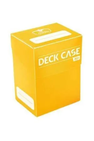 ULTIMATE GUARD DECK CASE 80+ CAJA CARTAS ESTANDAR AMARILLO                 