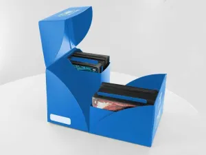 ULTIMATE GUARD TWIN DECK CASE 160+ CAJA CARTAS ESTANDAR AZUL REAL          