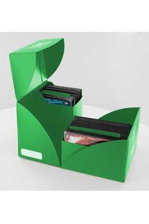 ULTIMATE GUARD TWIN DECK CASE 160+ CAJA CARTAS ESTANDAR VERDE              