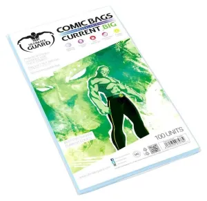 ULTIMATE GUARD COMIC BAGS BIG BOLSAS CIERRE REUTILIZABLE DE COMICS CURRENT