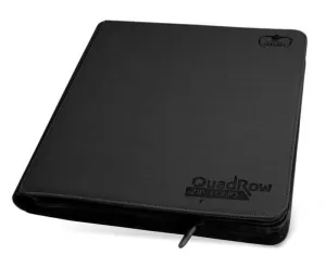 ULTIMATE GUARD 12-POCKET QUADROW ZIPFOLIO XENOSKIN NEGRO                   