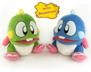 BUBBLE BOBBLE PELUCHE CON SONIDO 22CM (SURTIDO)                            