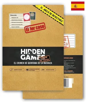 HIDDEN GAMES ESCENA DEL CRIMEN - EL CRIMEN DE QUINTANA DE LA MATANZA