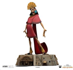 EL EMPERADOR Y SUS LOCURAS ESTATUA 1/10 ART SCALE KUZKO 22 CM