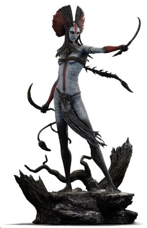 AVATAR 3: FUEGO Y CENIZA ESTATUA ART SCALE 1/10 VARANG 38 CM