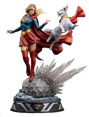 DC CÓMICS ESTATUA SUPERGIRL (25CM)