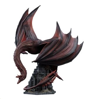 LA CASA DEL DRAGÓN ESTATUA CARAXES (36CM)