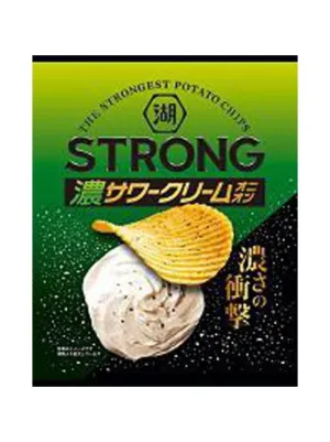 PATATAS STRONG SABOR A CREMA Y CEBOLLA 61G