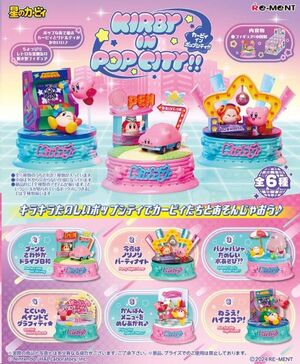 KIRBY IN POP CITY MINIFIGURAS PVC