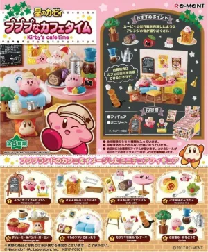 KIRBY MINIFIGURAS 6 CM KIRBY'S CAFÉ TIME