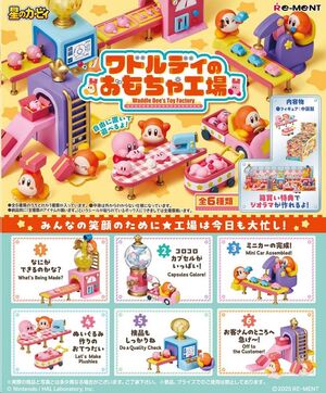 KIRBY MINIFIGURAS 6 CM BLIND BOX WADDLE DEE'S TOY FACTORY - SURTIDO