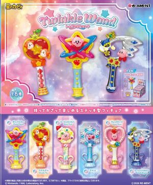 KIRBY MINIFIGURAS TWINKLE WAND