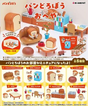 PANDOROBO FIGURAS MINI ROOM BLIND BOX