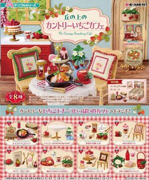 THE COUNTRY STRAWBERRY CAFE MINIFIGURAS