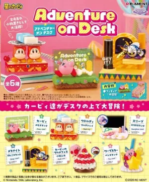KIRBY ADVENTURE ON DESK MINI FIGURES CAJA SORPRESA