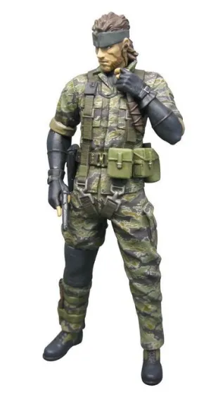 METAL GEAR SOLID 3 FIG 18CM SNAKE TIGER CAMO                               