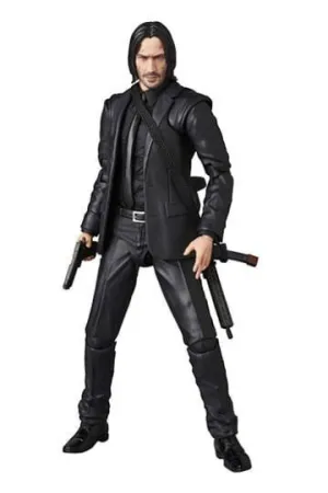 JOHN WICK FIGURA MAFEX JOHN WICK (CAPÍTULO 3) PARABELLUM 16 CM