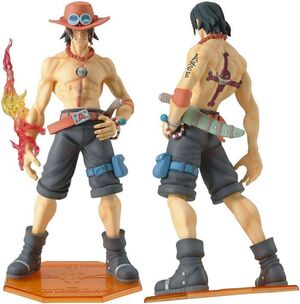 ONE PIECE P.O.P NEO PORTGAS D. ACE ESTATUA PVC 23CM                        