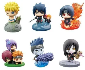 NARUTO & AKATSUKI VOL 2 - FIGURAS 6 CM NARUTO SHIPPOUDEN PETIT CHARA       