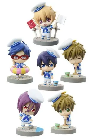 FREE PRETTY SOLDIER MARINE STYLE MINI FIGURAS 6 CM PETIT CHARA             