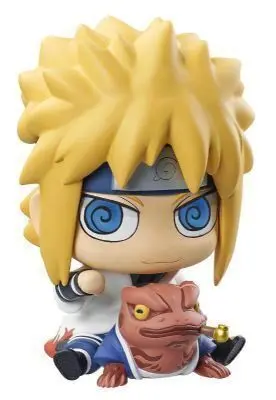 MINATO Y GAMABUNTA FIGURA HUCHA 15 CM NARUTO SHIPPOUDEN MORITTO SOFT VINYL 