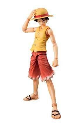 ONE PIECE FIGURA 16.5 CM MONKEY D. LUFFY VER. AMARILLO ACTION HEROES       