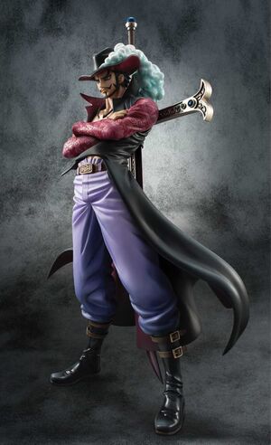 ONE PIECE FIGURA 25,5 CM DRACULE MIHAWK (HAWK EYE) VER. 2 P.O.P. NEO-DX    