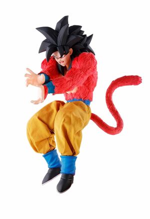 DRAGON BALL GT FIGURA 18 CM SUPER SAIYAN 4 SON GOKU SERIE DODB OVER DRIVE  