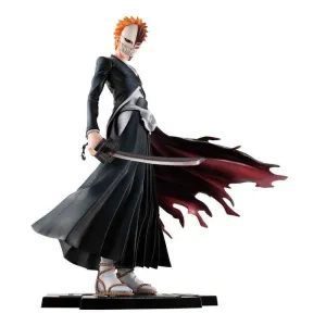 BLEACH FIGURA 22 CM ICHIGO KUROZAKI 10TH ANNIVERSARY G.E.M. SERIES         