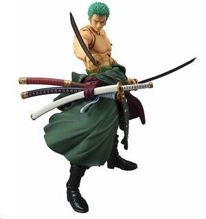 ONE PIECE FIGURA ACTION HEROES RORONOA ZORO 18 CM