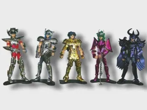 SAINT SEIYA ZOKEI SOUL PART 1 TRADING FIG (5 MODELOS)                      