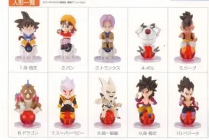 DRAGON BALL GT CHARA PUCHI SUPER SAIYAN SERIE 4                            