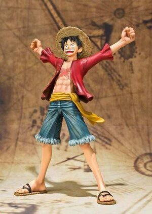 ONE PIECE ZERO FIGURARTS LUFFY NEW WORLD 14CM                              