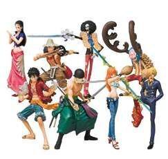 ONE PIECE CHOZOKEIDAMASHII FIG 12CM BATTLE OF FISHMAN ISLAND (8 MODELOS)   