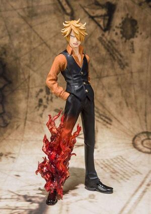 ONE PIECE FIGUARTS ZERO SANJI BATTLE VERSION 14.5CM                        