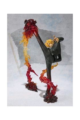 ONE PIECE FIGURA 18 CM SANJI B.V. DIABLE JAMBE FLAMBAGE SHOT FIGUARTS ZERO 
