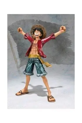 ONE PIECE MONKEY D. LUFFY NEW WORLD METALIZADO FIG 14 CM.FIGUARTS ZERO     