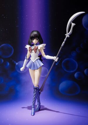 SAILOR MOON ANDREA SAILOR SATURN FIG 13 CM S.H. FIGUARTS                   