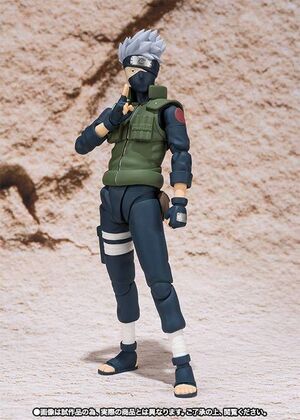NARUTO SHIPPOUDEN FIGURA 15 CM HATAKE KAKASHI SH FIGUARTS                  