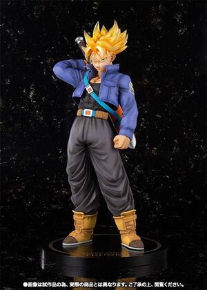 DRAGON BALL Z FIGURA 22 CM SUPER SAIYAN TRUNKS FIGUARTS ZERO EX            