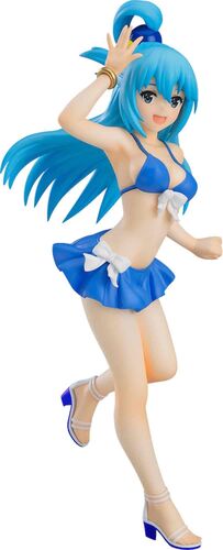 KONO SUBARASHII SEKAI NI SYUKUFUKU WO!POP UP PARADE FIG 18 CM AQUA: SWIMSUIT