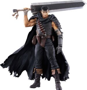 BERSERK ESTATUA PVC POP UP PARADE L GUTS (BLACK SWORDSMAN) 22 CM