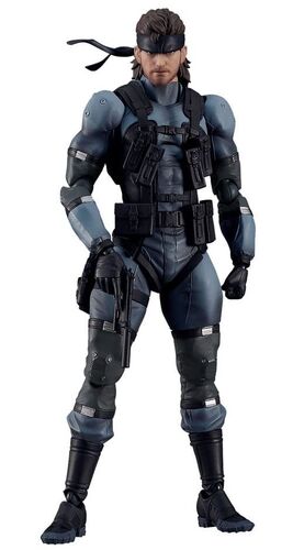 METAL GEAR SOLID 2: SONS OF LIBERTY FIGURA FIGMA SOLID SNAKE MGS2 VER. UPDATED EDITION 16 CM