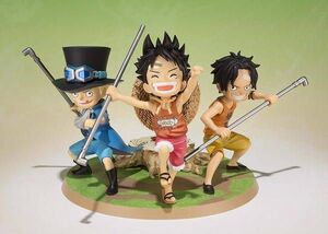 ONE PIECE SET 3 FIGURAS 9 CM LUFFY ACE Y SABO A PROMISE OF BROTHERS F ZERO 