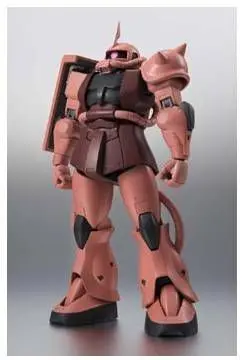 GUNDAM ROBOT SPIRITS FIGURA 12,5 CM ZAKU II CHAR´S CUSTOM VERSION M SUIT   