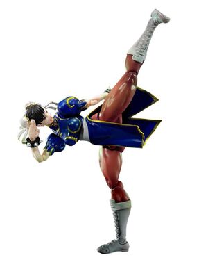 STREET FIGHTER V FIGURA 14,5 CM CHUN LI SH FIGUARTS                        