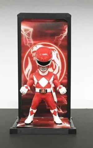 POWER RANGERS FIGURA 9 CM RED RANGER MIGHTY MORPHIN TAMASHII BUDDIES       