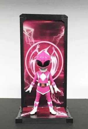 POWER RANGERS FIGURA 9 CM PINK RANGER MIGHTY MORPHIN TAMASHII BUDDIES      